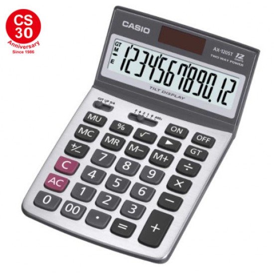 Casio AX-120ST (12digit) large display calculator