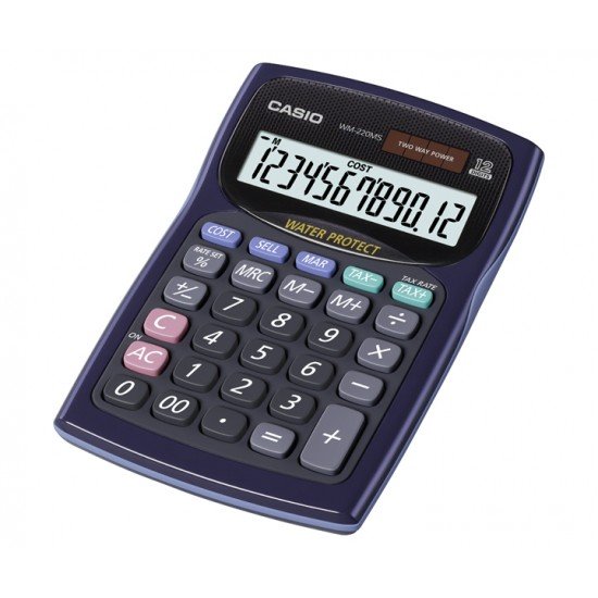CASIO WM-220MS Calculator (12 Digit) 