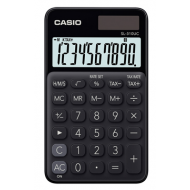 Casio-SL-310UBK 浪漫馬卡龍口袋型計算機 蜜黑糖 10位