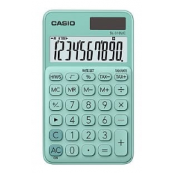Casio SL-310UGN Mint Green Pocket  Calculator