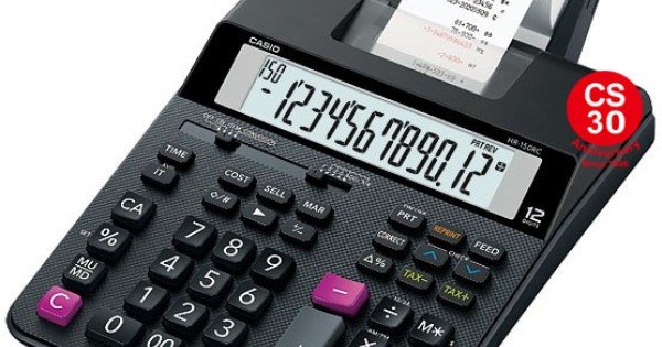CASIO HR-150TM Printing Calculator (Dual color) NEW