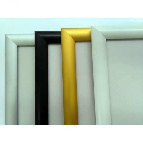 A1  frame  (25mm aluminum frame in black  or silver color) 594 x 841mm