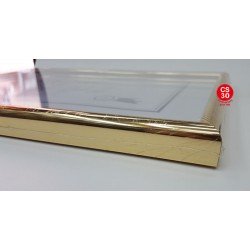 Photo frame A4- PB22 gold and silver color