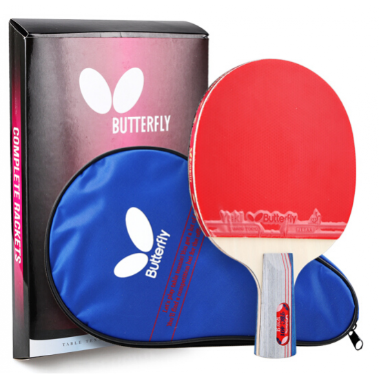 BUTTERFLY TBC401 直 橫 4系列 蝴蝶牌乒乓球拍 內附拍套