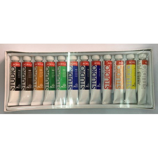 Phoenix Colours Studio PA1212 Acrylic Colour Set
