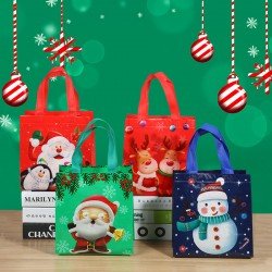 聖誕小禮物袋 4款 22x23x11cm