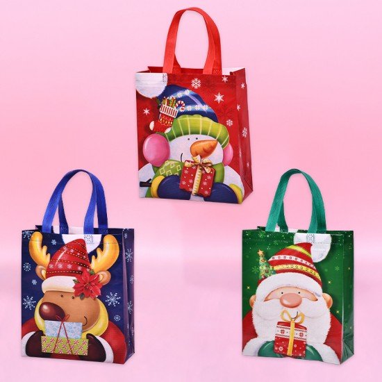 Children's Christmas gift bags (3 types 26 x 32 x 10cm) Children's Christmas gift bags (3 types 26 x 32 x 10cm)
