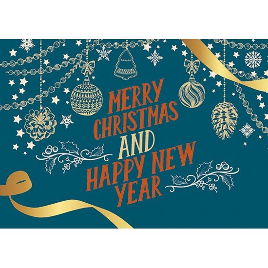 Christmas card Merry Christmas and Happy New Year 0738-CN-32