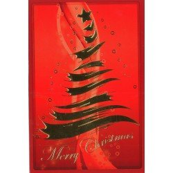 Christmas card RED cover HX123