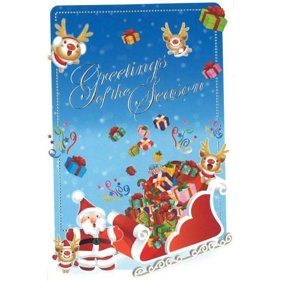 Christmas card Greeting of the season HX124