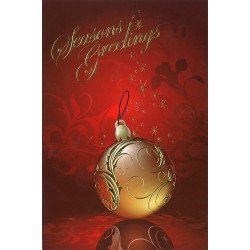 Christmas card Season Greeting  HX126 Printing