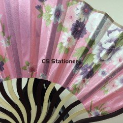 傳統手工藝絹布扇-CF04