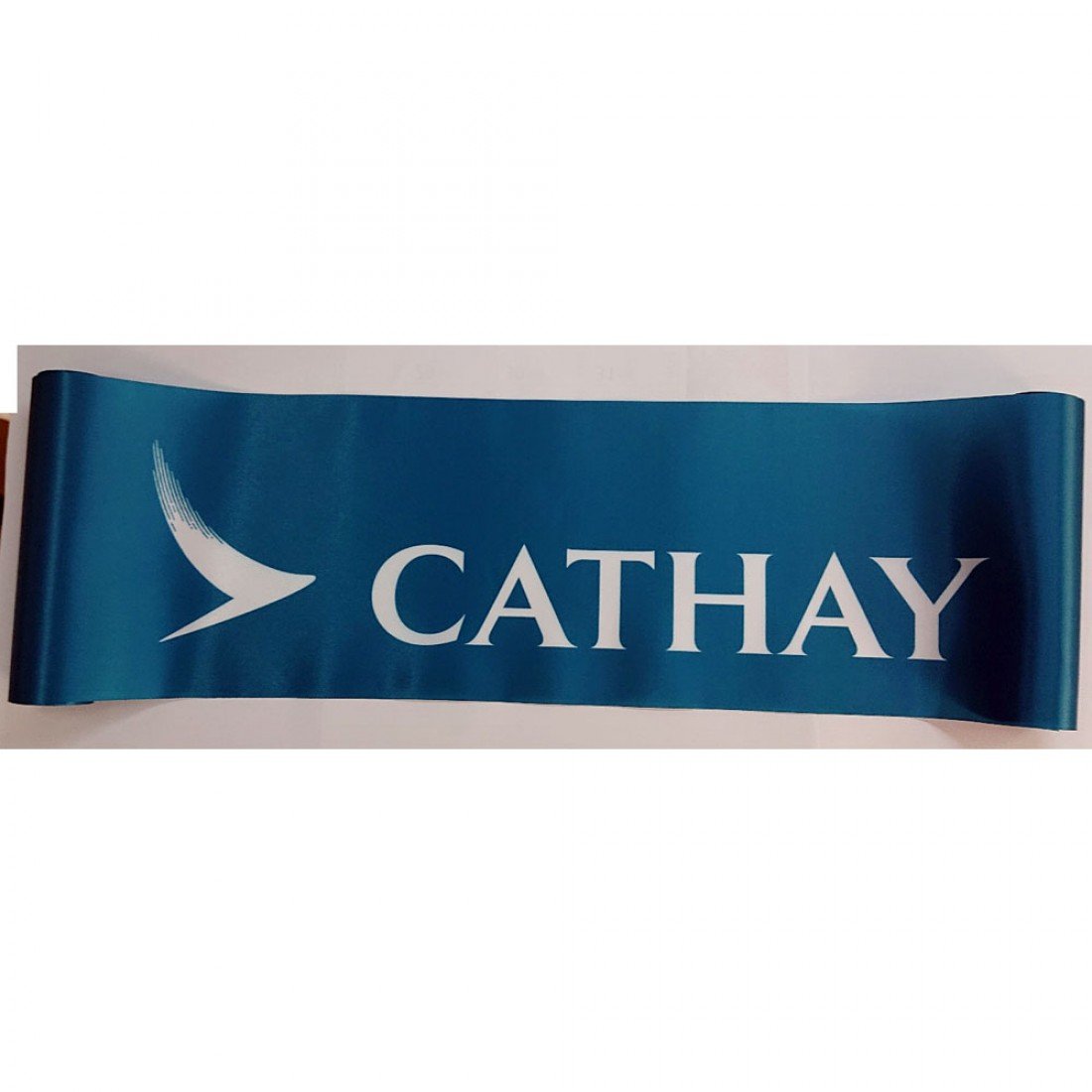 Ribbon for opening ribbonof airport store (opening ribbon logo printing)