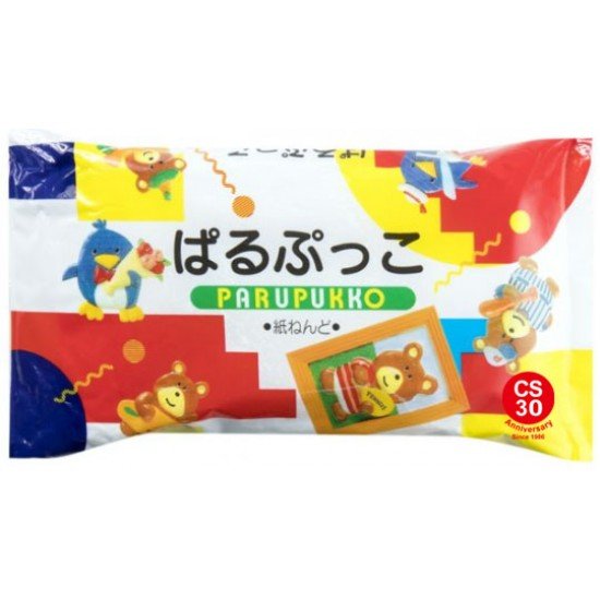Tommy bear 日本白色紙黏土 Parupukko 500g
