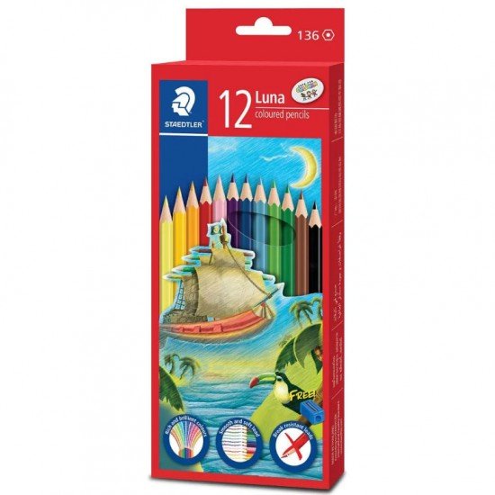 STAEDTLER 12 color dry color pencil art 13612