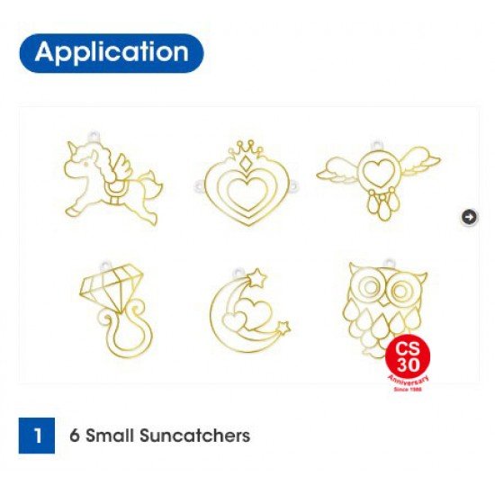 AMOS SUN DECO Jewel Pendant 韓國玻璃彩 寶石吊墜製作-DIY SCS6-JP