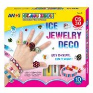 AMOS 玻璃彩介指 大盒套裝 Ice Jewelry Deco 10 colors Glass Deco