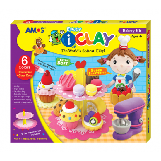 AMOS ENJOY iCLAY – Bakery Kit (6 colors)