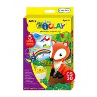 韓國AMOS Fox Clay 5 colors + 超輕黏土 4色 (18g x5) 手工泥套裝