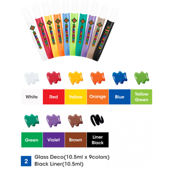 AMOS CLASS DECO Peelable  可撕貼的貼紙 10色