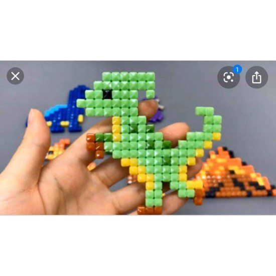 AMOS puzzle water puzzle main geometry square dinosaur models
