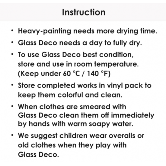 韓國AMOS Glass Deco GD10P12R 玻璃彩繪 (10色顏料 + 1支黑色 及 1支金色) 玻璃彩繪，圖畫紙 連 3張透明膠片及 漿糊筆和說明書 