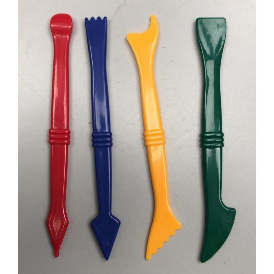 泥膠模具 小配件 1套4件
