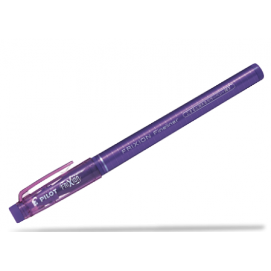 PILOT FRIXION FINELINER Erasable Ball Pen (Black/Blue/Purple/Brown)