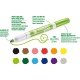 意大利CARIOCA繪布顏料 12色粗咀繪布水筆  (可畫在布) Fabric Felt Tip Pens