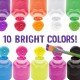 繪兒樂手指畫顏料 Crayola Washable project paint- Neon 鮮色