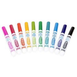 Crayola EMOJI stamper Marker 無毒可水洗得甩印仔筆 10支 (utra-clean washable)