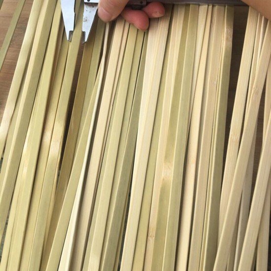 竹條手工燈籠DIY材料 竹枝 竹篾 竹片 4.5MM X 1.9M
