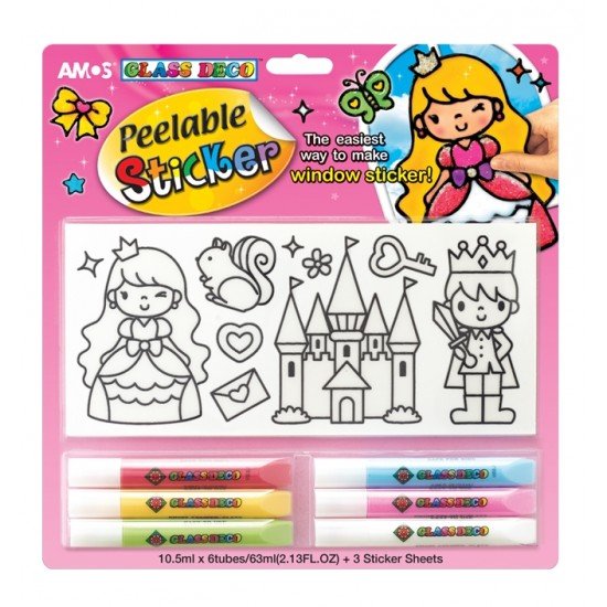 韓國AMOS GLASS DECO Sun Deco 玻璃貼 Pink Castle 粉紅城堡玻璃貼DIY Peelable Sticker PS10B6-D2 韓國AMOS GLASS DECO Sun Deco 玻璃貼 Pink Castle 粉紅城堡玻璃貼DIY Peelable Sticker PS10B6-D2