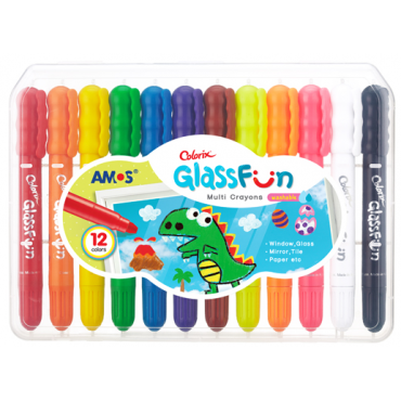 Amos Finger Play Colorix Silky Twisters 3 In 1 6 Colors