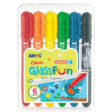Amos Finger Play Colorix Silky Twisters 3 In 1 6 Colors