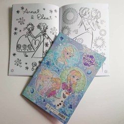 Disney Frozen 冰雪奇緣填色簿 填色畫冊 B5 Coloring Book