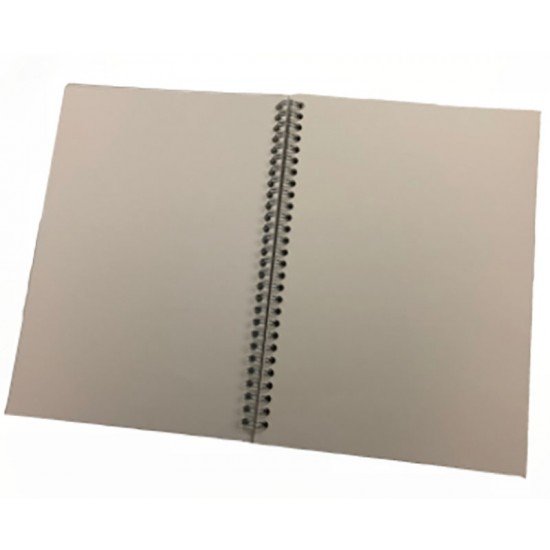 Heeton D16-210 B5 透明膠面雙線圈簿 (空白)(80頁) 