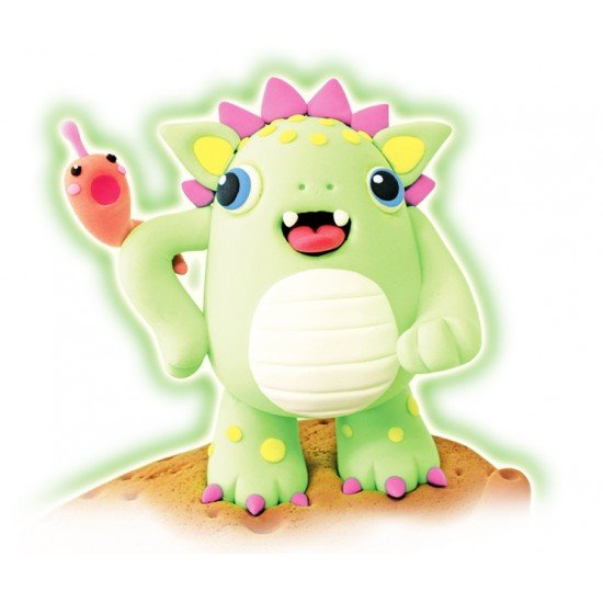 AMOS IC18P3-GD iCLAY Monster 韓國無毒3 色熒光超輕黏土 AMOS IC18P3-GD iCLAY Monster 韓國無毒3 色熒光超輕黏土