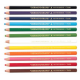 Mitsu-Bishi DERMATOGRAPH  SOFT COLOURED PENCILS Paper Wrapped 