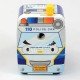 DELI 0672A Tram  Pencil Sharpener  (BLUE) 