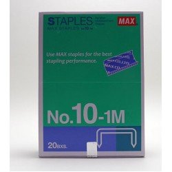 Max 釘書釘大盒裝10號針 No.10-1M 原盒