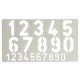 Cox Graphic Lettering Stencil P1700 台灣確斯優質字母尺 (50mm)