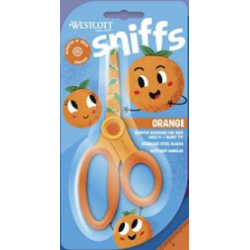 WESTCOTT SNIFFS SCISSORS 兒童安全剪刀 橙味