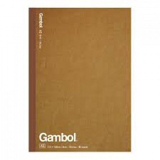 Gambol WCN-G6801C B5 牛皮紙封面無綫釘裝筆記簿 (時尚筆記本) 80頁
