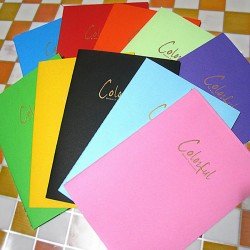 A4 Colorful notebook (blank paper)