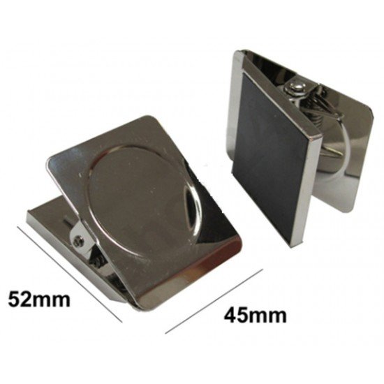 Electroplated Magnetic Steel Clip (Large)