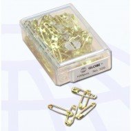 GLOBE Gold color pin (100 pcs) 120