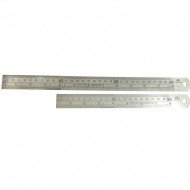 ENDO KEIKI -12"/30cm Japanese double-sided steel ruler