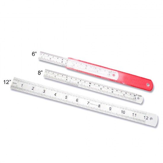 GLOBE Japanese steel ruler 6inch 