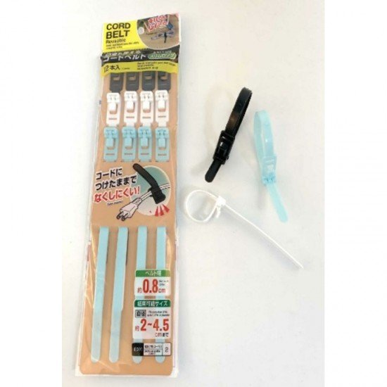 CORD BELT electrical tri-color cords (12pcs) reusable 0103 CORD BELT electrical tri-color cords (12pcs) reusable 0103